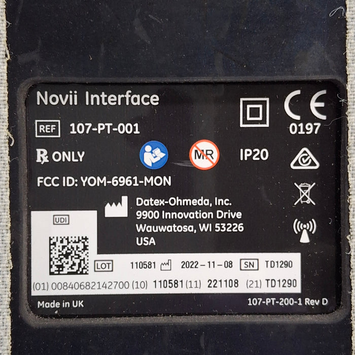 Monica Healthcare Limited 107-PT-001 Fetal Monitor