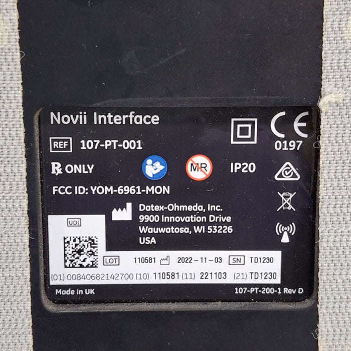 Monica Healthcare Limited 107-PT-001 Fetal Monitor