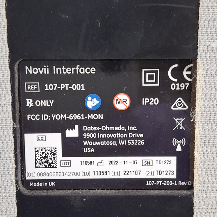 Monica Healthcare Limited 107-PT-001 Fetal Monitor