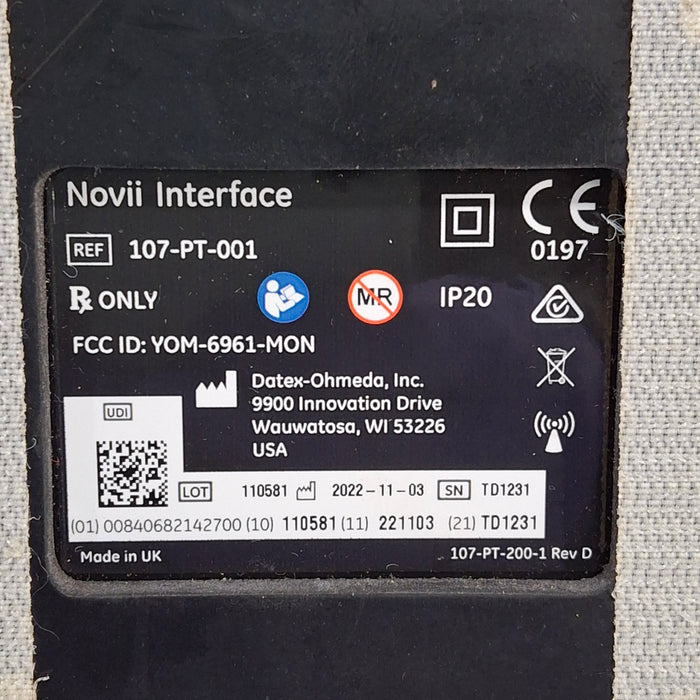 Monica Healthcare Limited 107-PT-001 Fetal Monitor