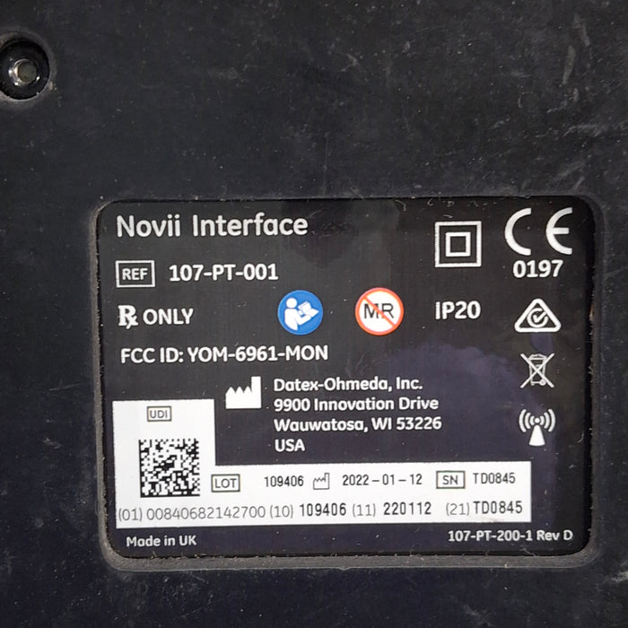 Monica Healthcare Limited 107-PT-001 Fetal Monitor