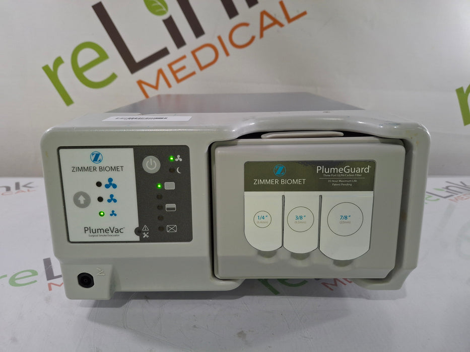 Zimmer PlumeVac AEVV120 Surgical Smoke Evacuator