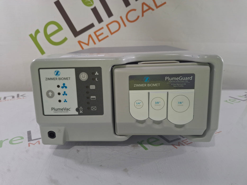 Zimmer PlumeVac AEVV120 Surgical Smoke Evacuator