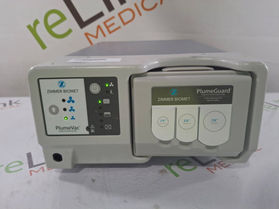 Zimmer PlumeVac AEVV120 Surgical Smoke Evacuator
