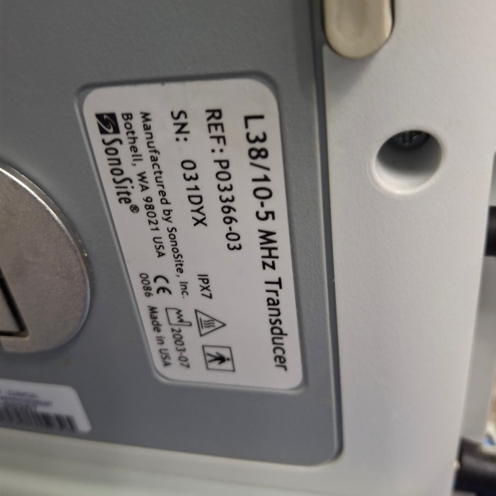 Sonosite L38/10-5 MHZ Linear Transducer