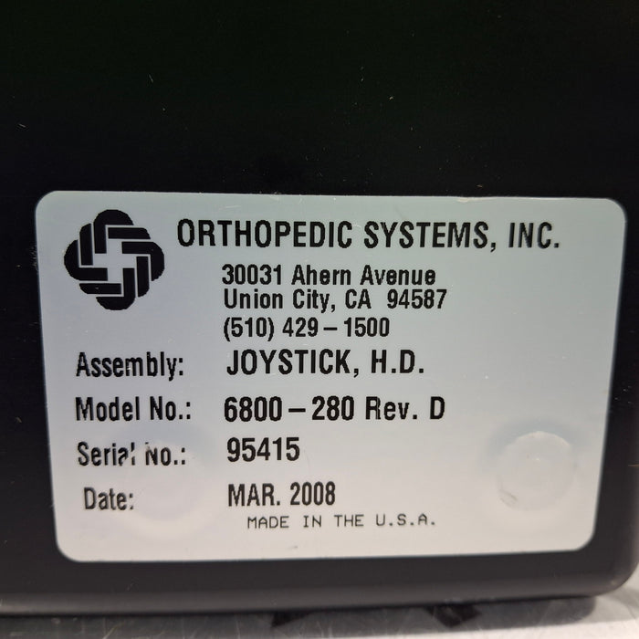 Mizuho OSI 6800 Joystick Control