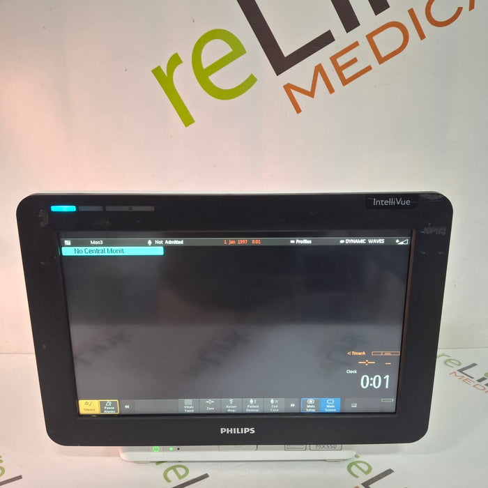 Philips MX550 Portable/Bedside Patient Monitor