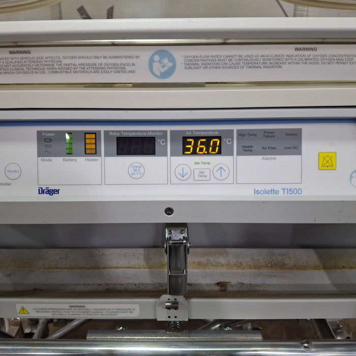 Draeger Medical Isolette TI500 Transport Incubator