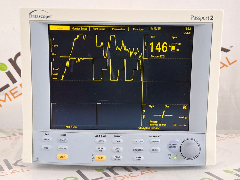 Datascope Passport 2 Patient Monitor