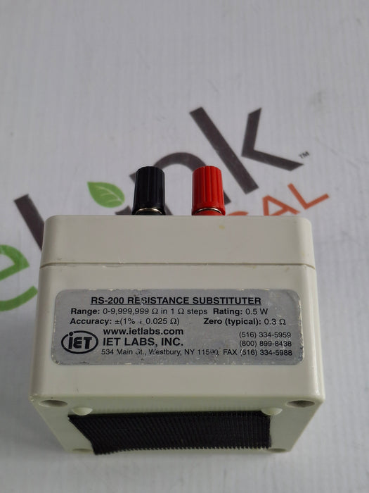 IET Labs Inc. RS-200 Resistance Substituter