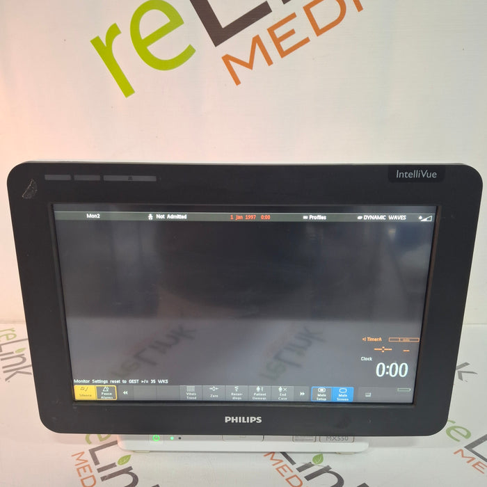 Philips MX550 Portable/Bedside Patient Monitor