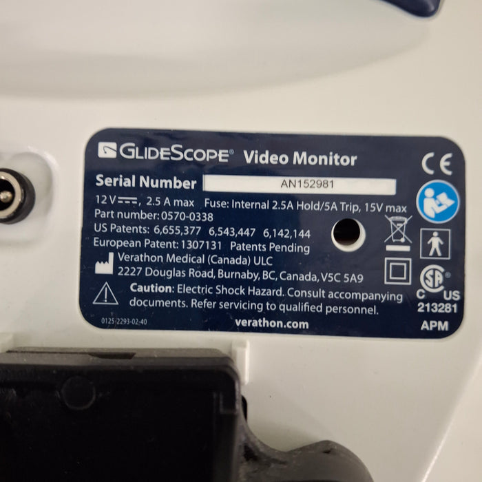 Verathon Medical, Inc Glidescope Video Laryngoscope