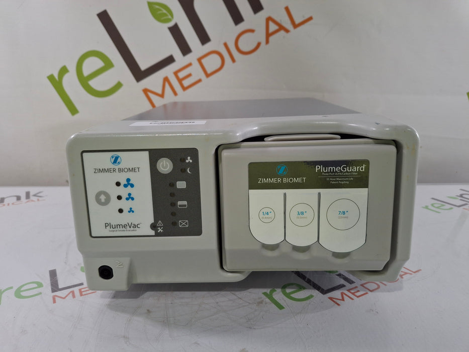 Zimmer PlumeVac AEVV120 Surgical Smoke Evacuator