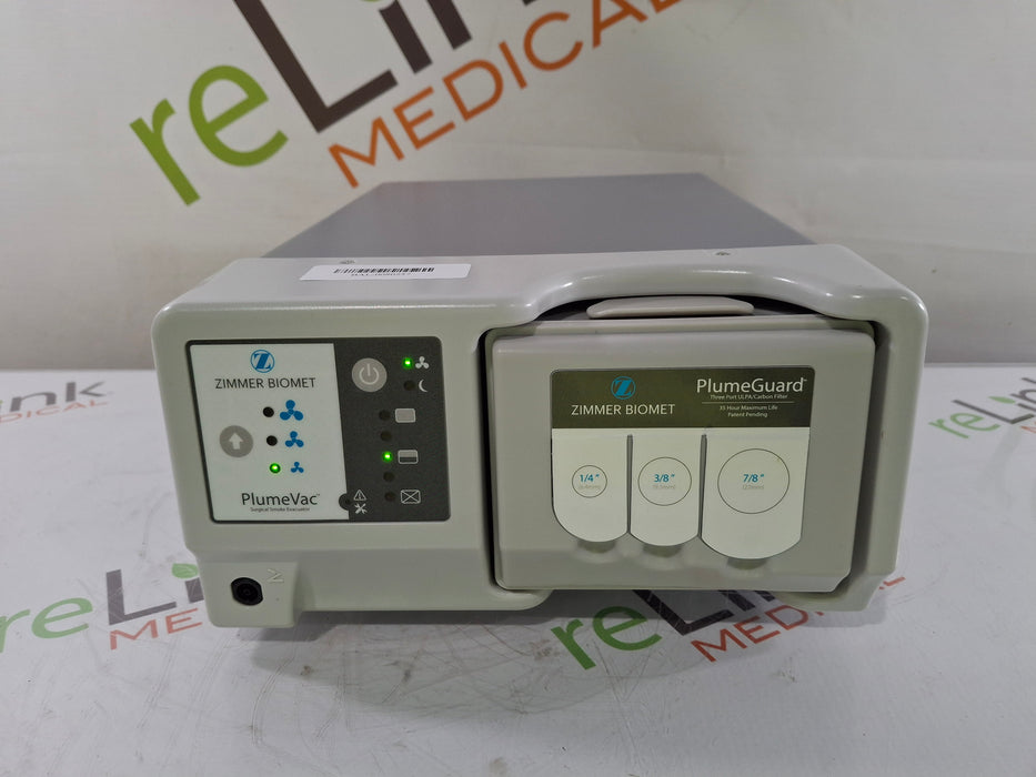 Zimmer PlumeVac AEVV120 Surgical Smoke Evacuator
