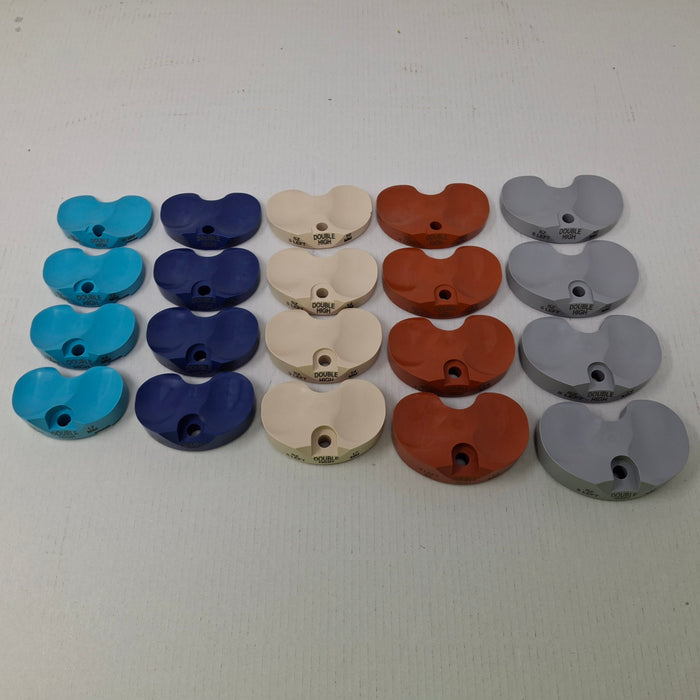 Wright Surgical KS00-1017 Double High Left Tibial Insert Trials SZ 1-5, 10-17mm