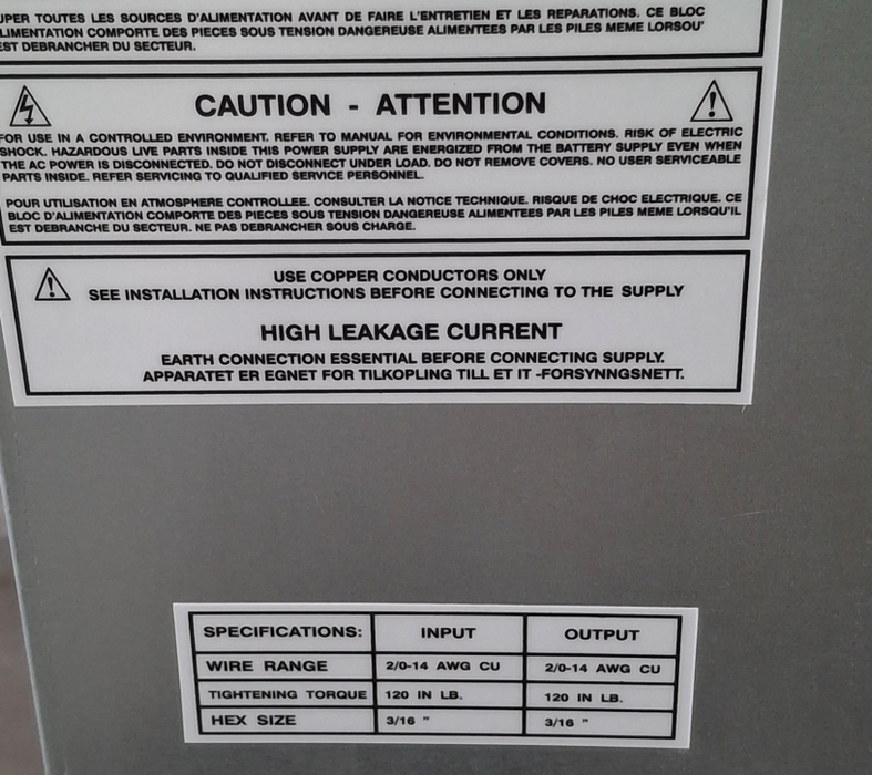 Eaton Corporation 9355 UPS