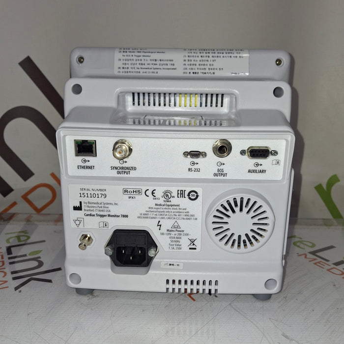 Ivy Biomedical 7800 ECG Cardiac Trigger Monitor