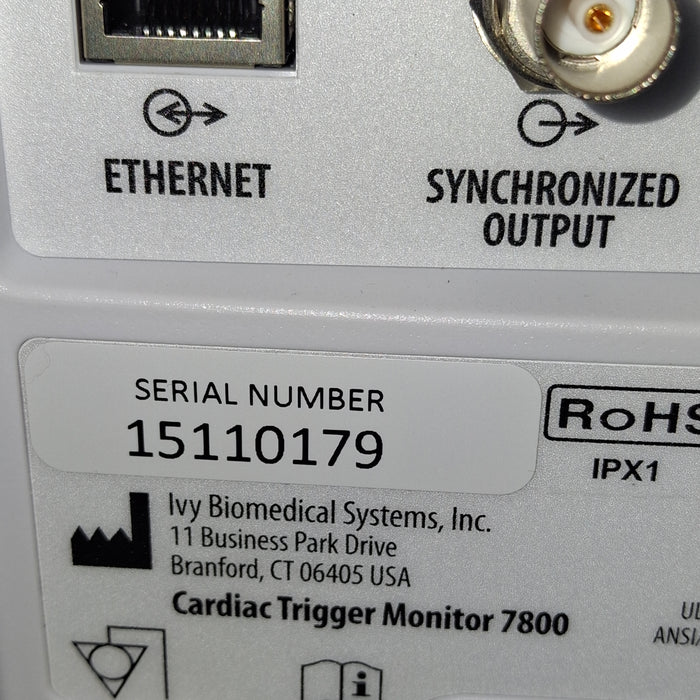 Ivy Biomedical 7800 ECG Cardiac Trigger Monitor