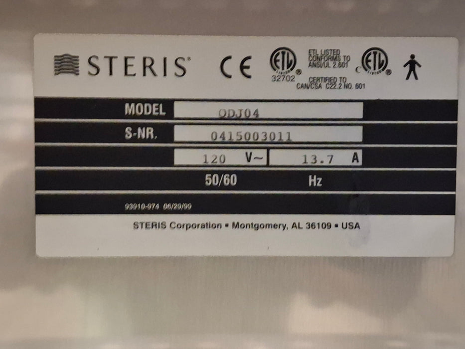 Steris QDJ04 Dual Compartment Warming Cabinet