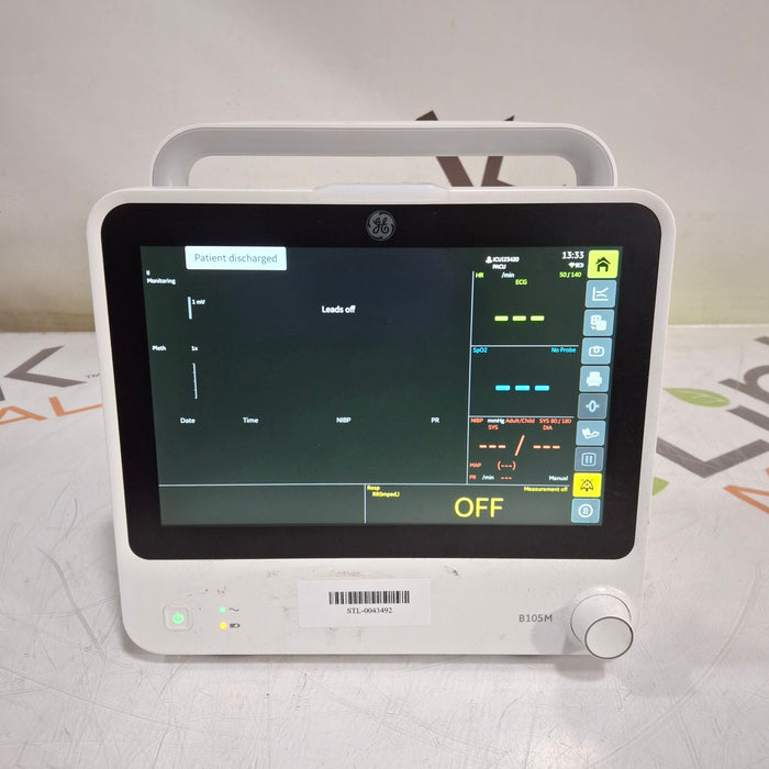 GE Healthcare B105M Patient Monitor