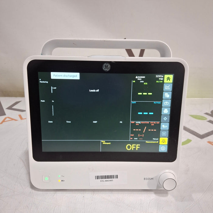 GE Healthcare B105M Patient Monitor