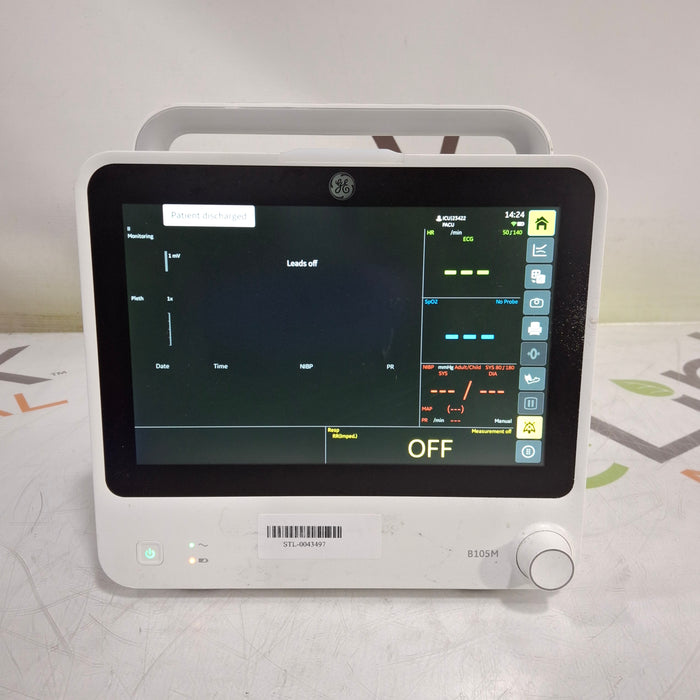 GE Healthcare B105M Patient Monitor