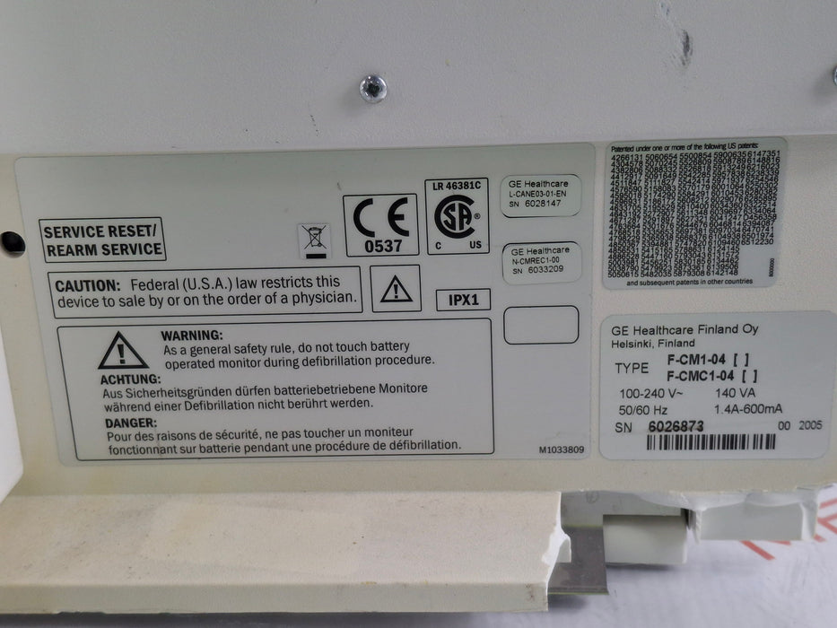 Datex-Ohmeda S/5 Compact Patient Monitor