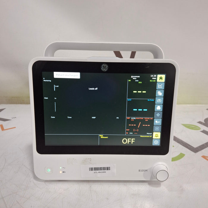 GE Healthcare B105M Patient Monitor