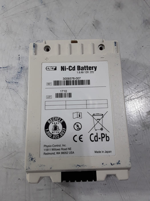 Physio-Control LifePak Ni-Cd Battery