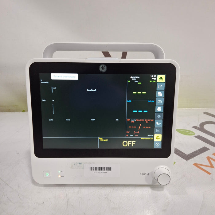 GE Healthcare B105M Patient Monitor