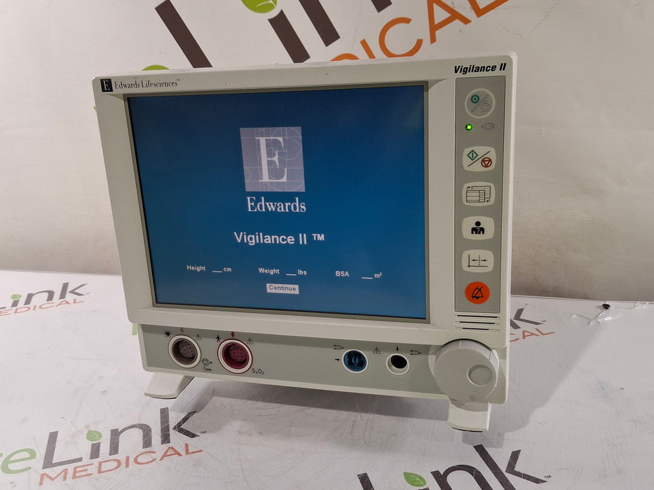 Edwards Lifesciences Vigilance II Patient Monitor
