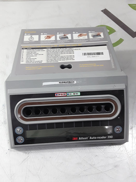 3M Attest Auto-Reader 390 Incubator