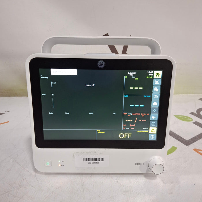 GE Healthcare B105M Patient Monitor
