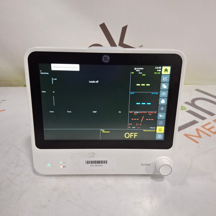 GE Healthcare B105M Patient Monitor