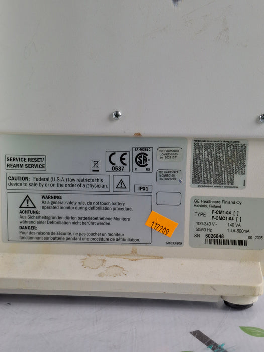Datex-Ohmeda S/5 Compact Patient Monitor