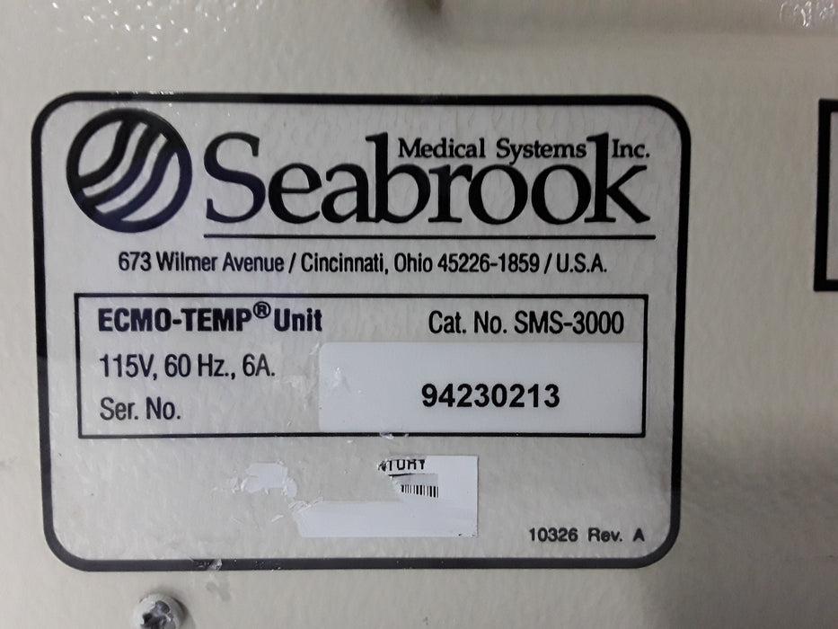 Seabrook Seabrook SMS-3000 Eco-Temp Blood Warmer Surgical Equipment reLink Online