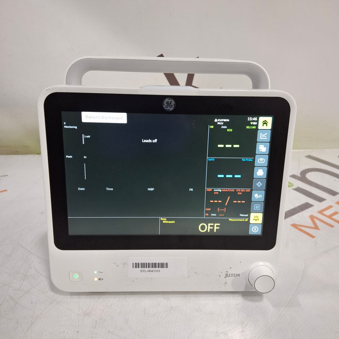 GE Healthcare B105M Patient Monitor