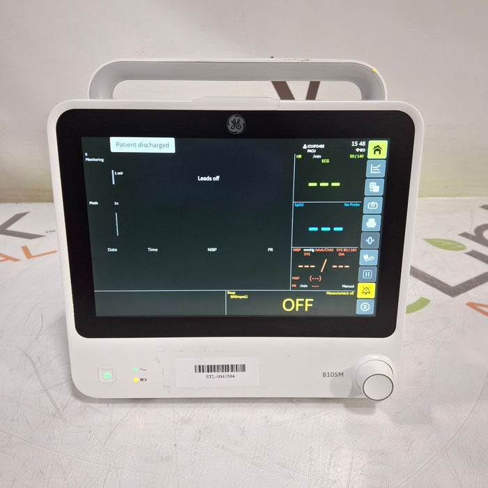GE Healthcare B105M Patient Monitor