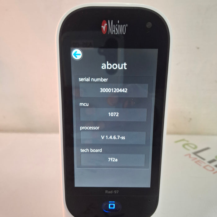 Masimo Rad 97 Rainbow Set Pulse Oximeter