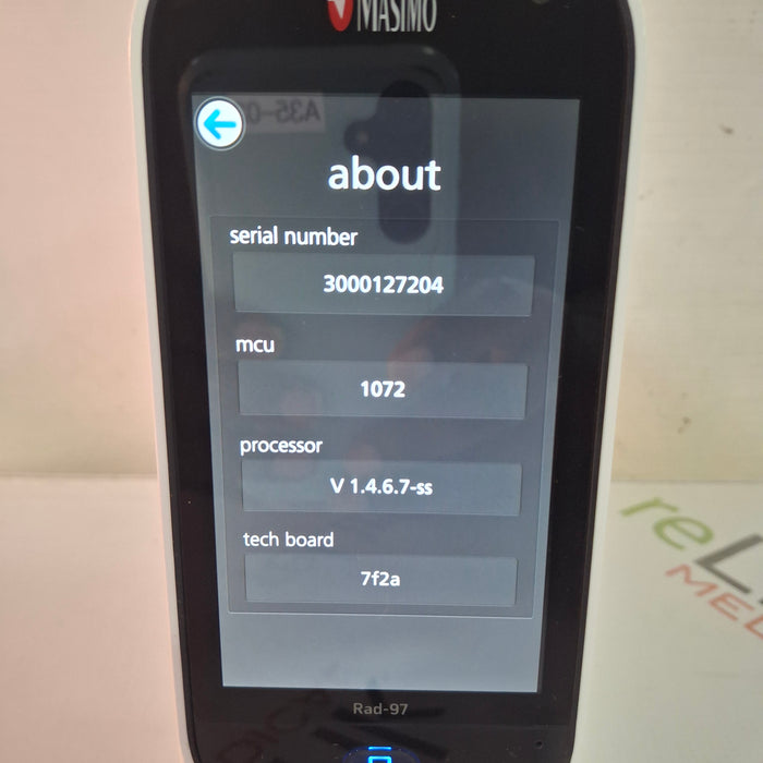 Masimo Rad 97 Rainbow Set Pulse Oximeter