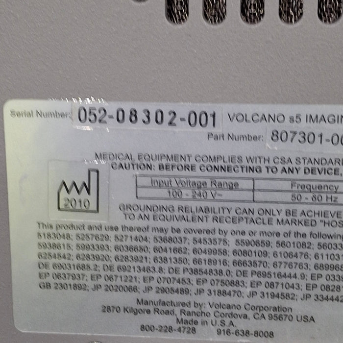 Philips Volcano s5 Imaging System