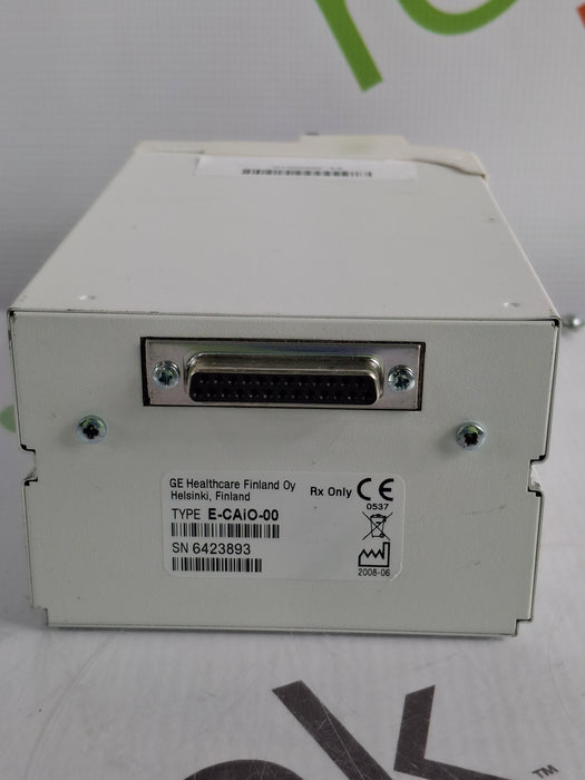 GE Healthcare GE Healthcare E-CAiO-00 Gas Exhaust Module Patient Monitors reLink Online