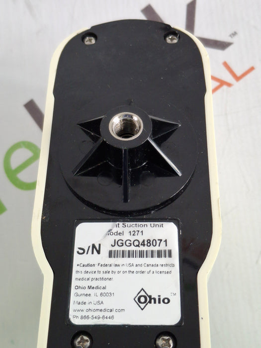 Ohio Medical Corporation 1271 Suction Regulator