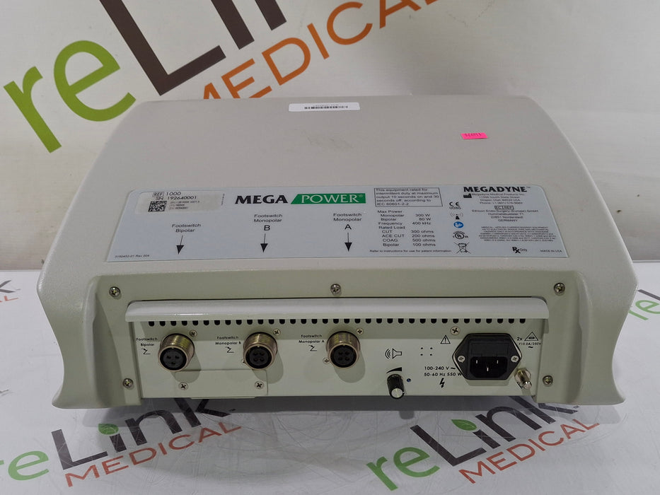 Megadyne Mega Power Electrosurgical Unit