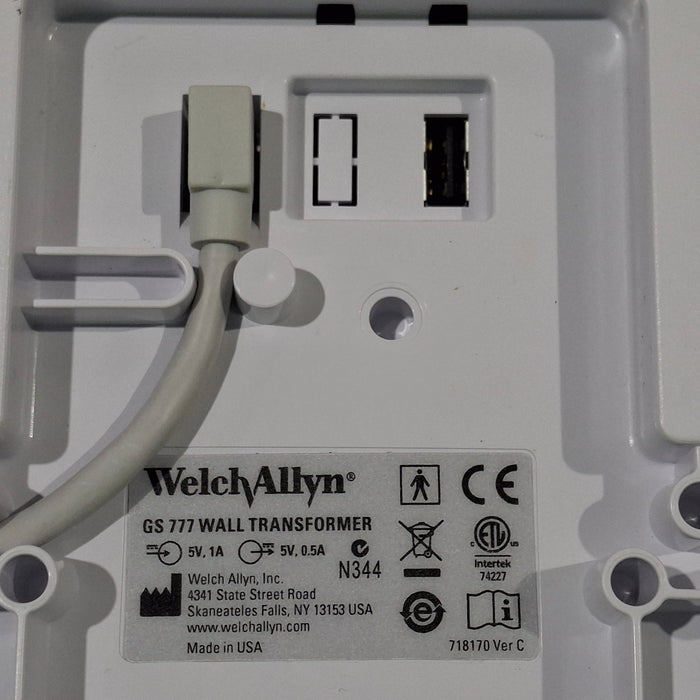 Welch Allyn 777 w/Heads Ophthalmoscope/Otoscope Wall Transformer