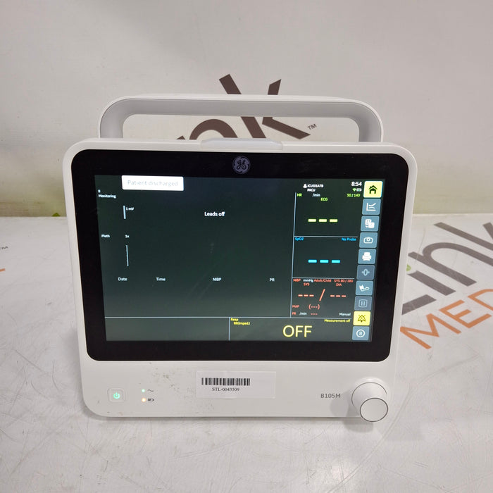 GE Healthcare B105M Patient Monitor