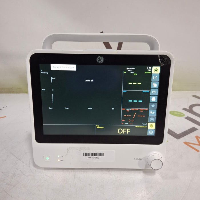 GE Healthcare B105M Patient Monitor