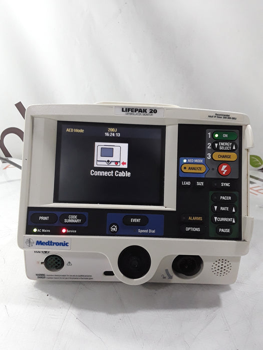 Physio-Control LifePak 20 Defibrillator