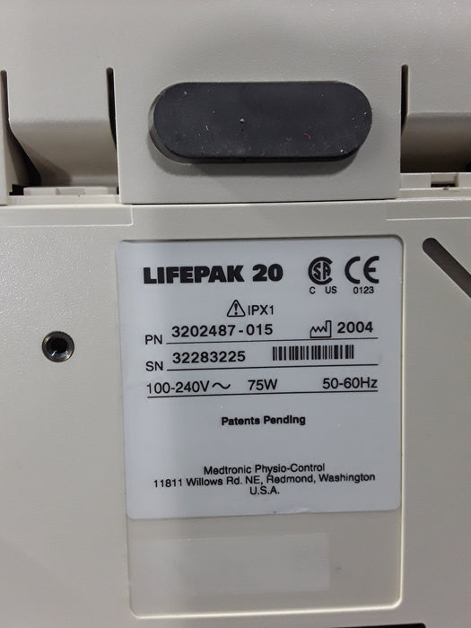 Physio-Control LifePak 20 Defibrillator