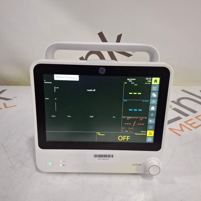 GE Healthcare B105M Patient Monitor